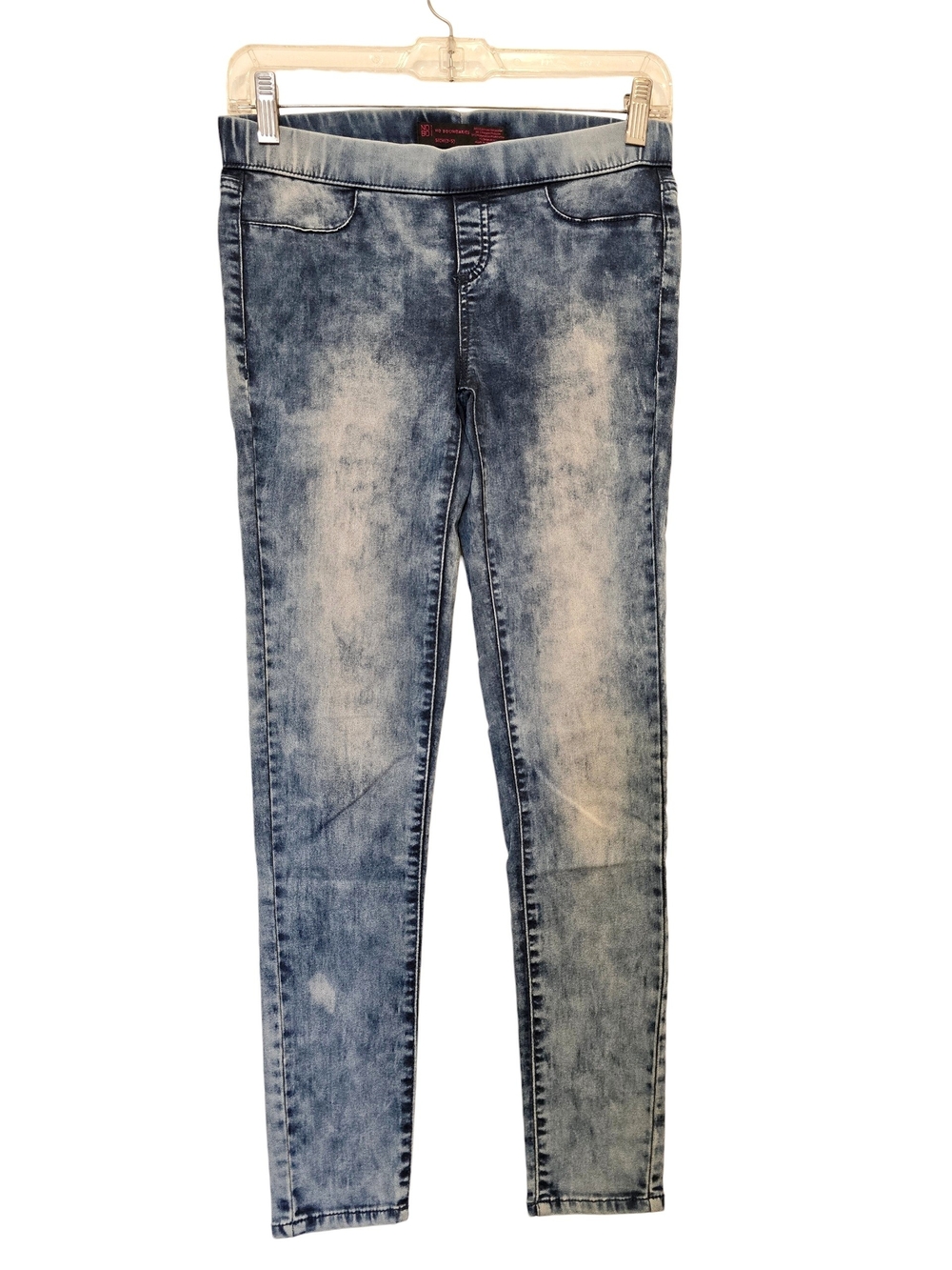 No Boundaries Light Blue Acid Wash Jeggings